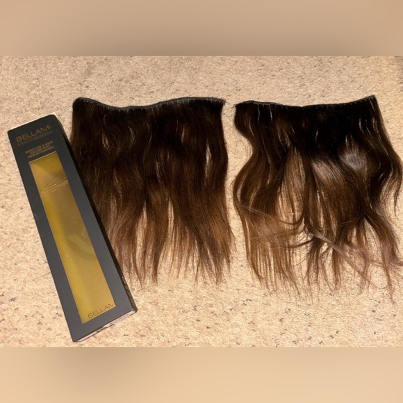 BELLAMI Professional Volume Hand Tied Weft
Extensions. Two Rows. - Picture 2 of 3